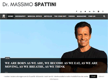 Tablet Screenshot of massimospattini.com